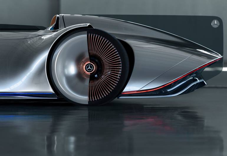 Ο κάθε τροχός αποτελείται από 168 ακτίνες για καλύτερη αεροδυναμική