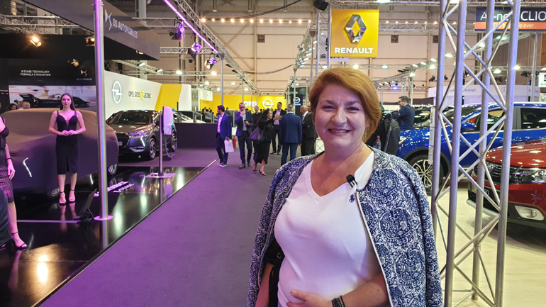 Η Αμαλία Γιαννακοπούλου πάντα με το χαμόγελο...