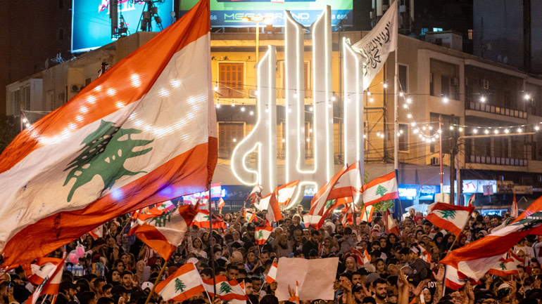Συνεχίζονται οι κινητοποιήσεις στον Λίβανο