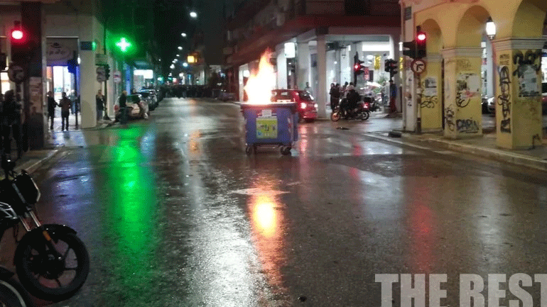 Επεισόδια στην πορεία για το πανεπιστημιακό άσυλο στην Πάτρα