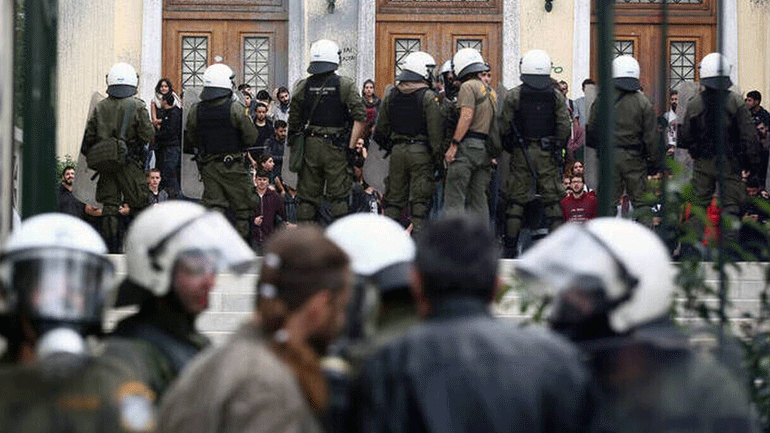 Δύο συλλήψεις για τα επεισόδια της ΑΣΟΕΕ