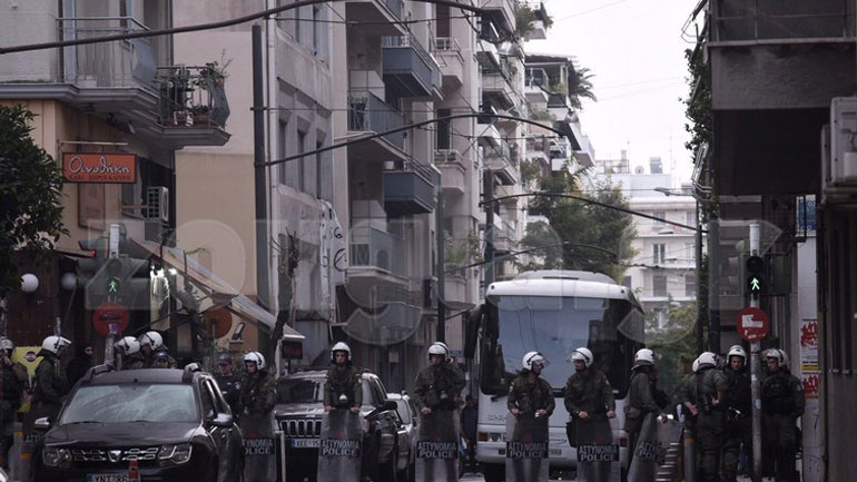 Ολοκληρώθηκε η αστυνομική επιχείρηση στα Εξάρχεια