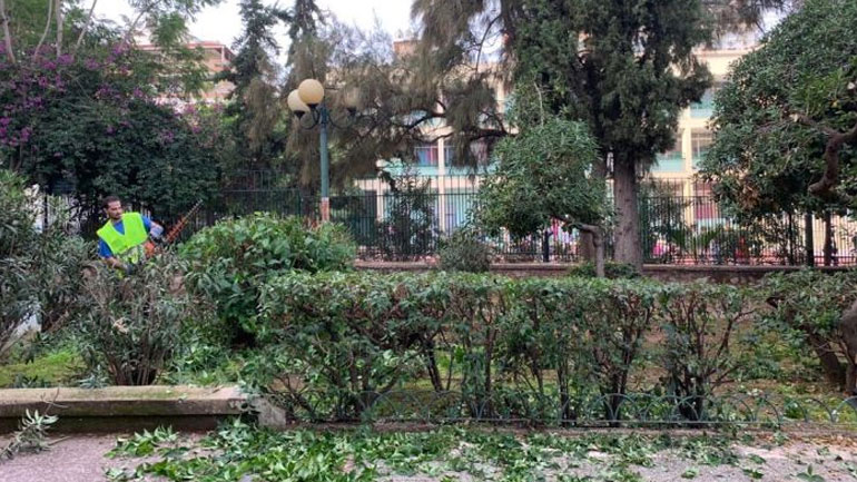Συνεχίζονται οι παρεμβάσεις συνεργείων του Δήμου Αθηναίων σε δημόσιους χώρους