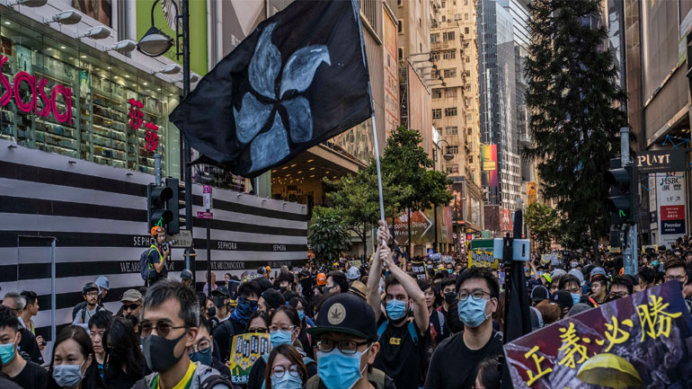 Σε κρίσιμη κατάσταση δύο άτομα λόγω διαδηλώσεων στο Χονγκ Κονγκ