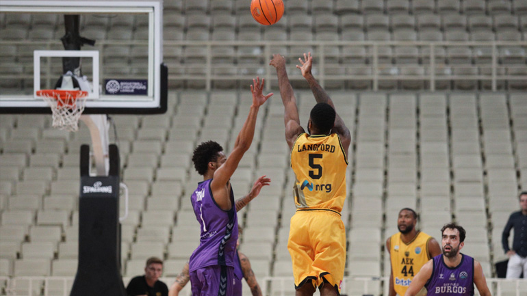 Τρίτη συνεχόμενη νίκη για την ΑΕΚ, 74-66 την Μπούργκος