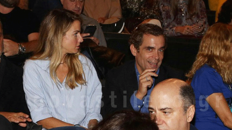 Χρυσή Βαρδινογιάννη – Κωνσταντίνος Μαρκουλάκης: Σπάνια δημόσια εμφάνιση για ερωτευμένο ζευγάρι