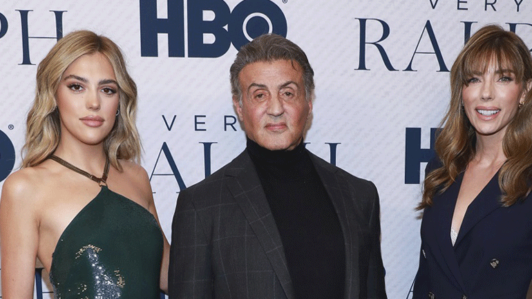 Sylvester Stallone: Με την 21χρονη καλλονή κόρη του στο κόκκινο χαλί!