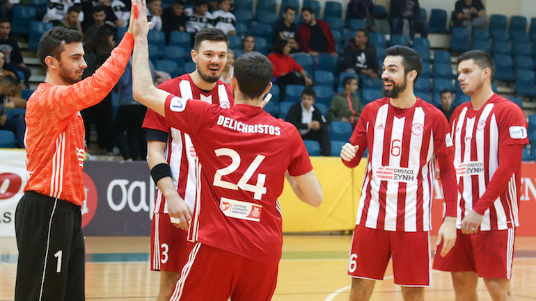 Χάντμπολ: Νικητής στο ντέρμπι ο Ολυμπιακός, 26-22 τον ΠΑΟΚ