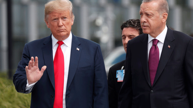 Τραμπ και Ερντογάν συζητούν «εναλλακτικές» λύσεις για το πρόγραμμα των F-35