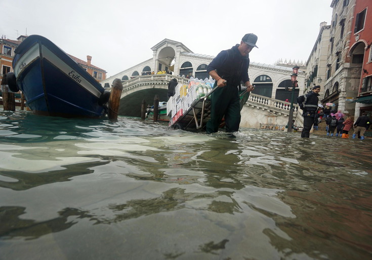 Η Βενετία πλημμύρισε