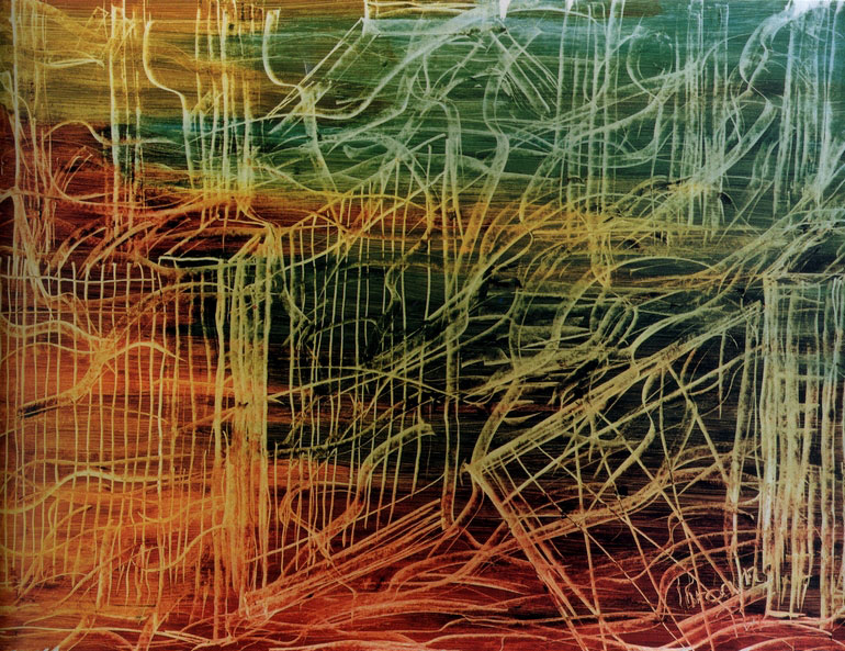 Ολοφυρμός. 70 Χ 50 εκ. Λάδι, 1983