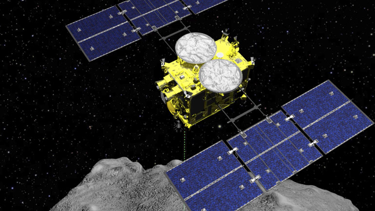 Το ιαπωνικό σκάφος Hayabusa2 επιστρέφει από τον αστεροειδή Ριούγκου