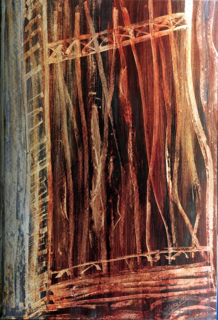 Πόρτα - παραλλαγή 2, 70Χ50 εκ. Λάδι, 1983