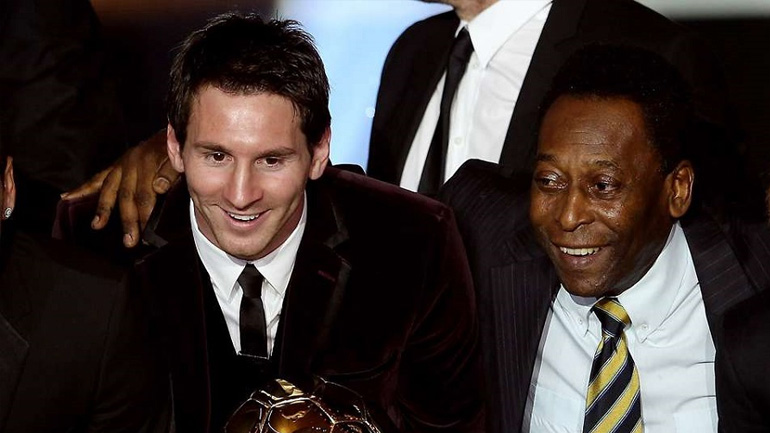 Πελέ: «Θα ήθελα να παίξω με τον Μέσι»