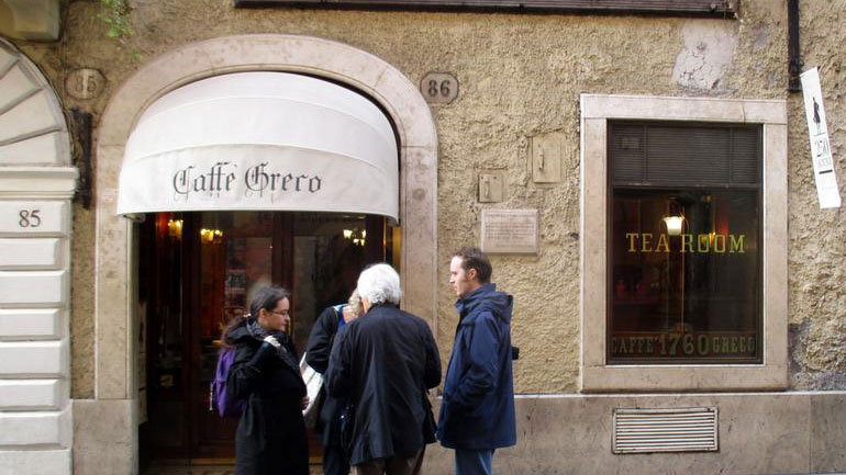 To πανάκριβο ενοίκιο του ιστορικού Caffè Greco στη Ρώμη