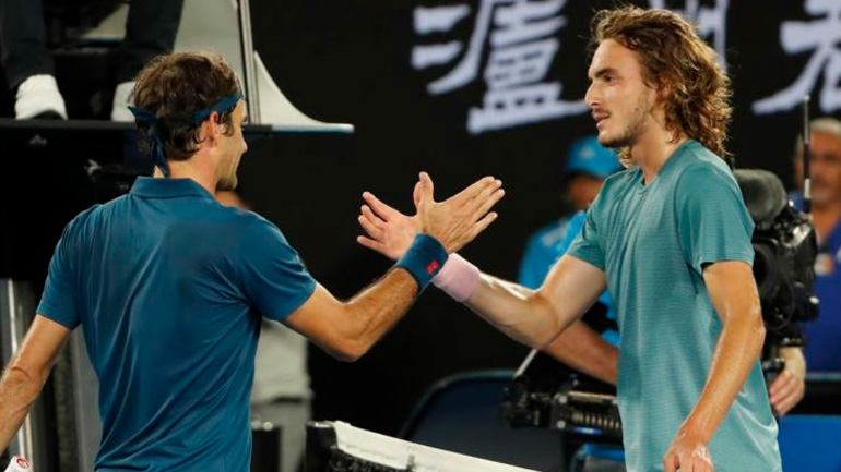 Φέντερερ: «Ήταν καλύτερος από εμένα σήμερα ο Τσιτσιπάς»