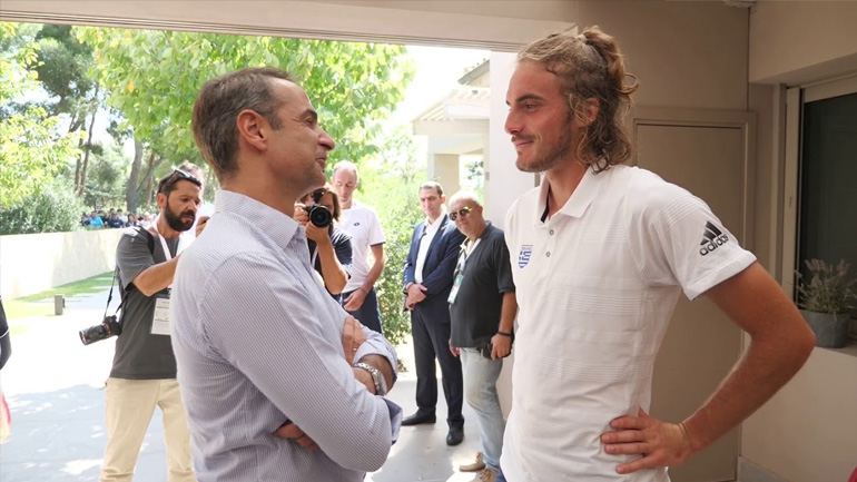 Μητσοτάκης για Τσιτσιπά: «Ένας σπουδαίος πρωταθλητής κάνει όλη την Ελλάδα περήφανη»