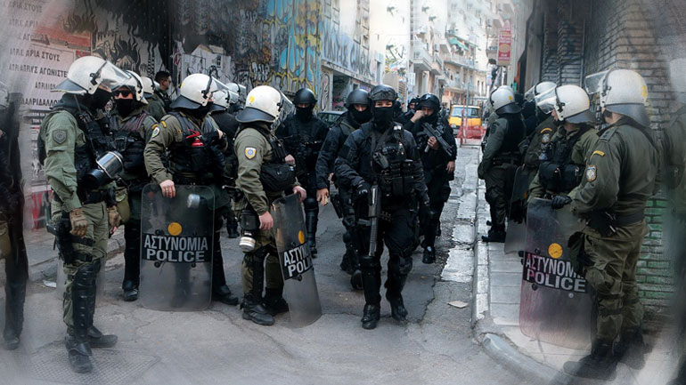 Νέα επιχείρηση της ΕΛ.ΑΣ. στα Εξάρχεια