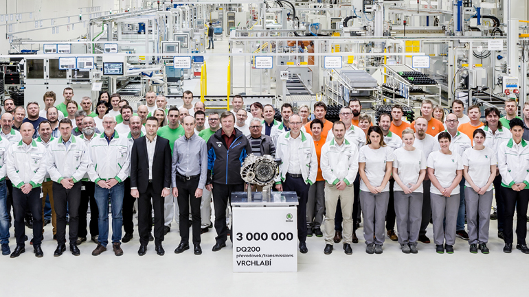 3 εκατομμύρια αυτόματα κιβώτια DSG από το εργοστάσιο της Skoda