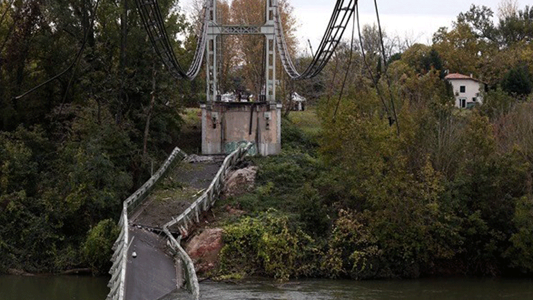 Γαλλία: Δύο νεκροί από την κατάρρευση γέφυρας στον ποταμό Ταρν