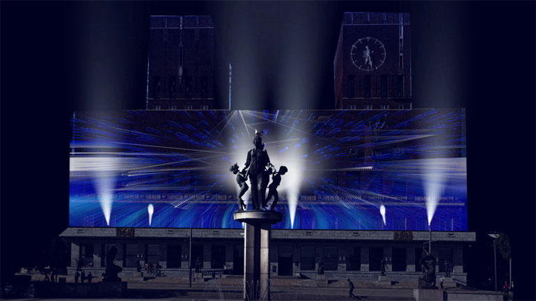 Το φεστιβάλ φωτός στο Όσλο