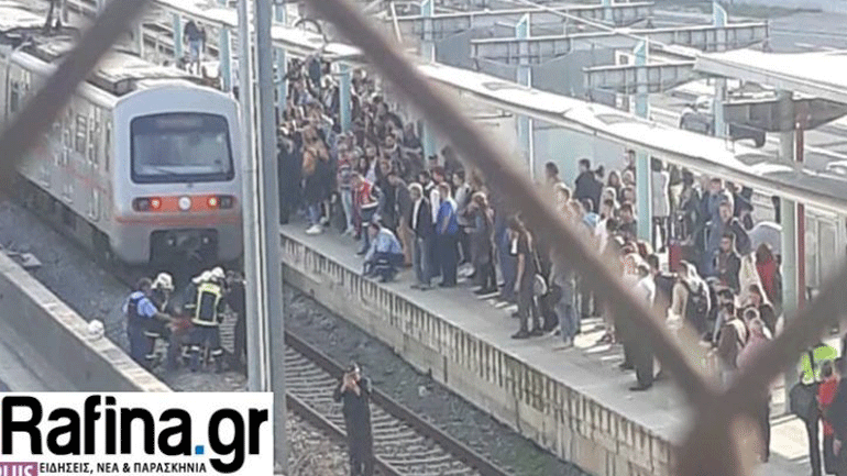 Άνδρας έπεσε στις γραμμές του προαστιακού στην Παλλήνη