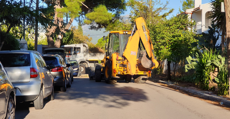 Φωτογραφία κάπου στην Κηφισιά...