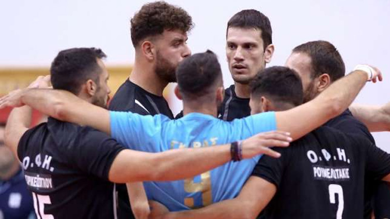 Volley League: Ιστορική νίκη του ΟΦΗ, 3-0 τον Παμβοχαϊκό