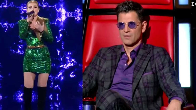 The Voice: Η Ειρήνη Τσοκούνογλου έκανε την απόφαση του Σάκη Ρουβά ιδιαίτερα εύκολη υπόθεση