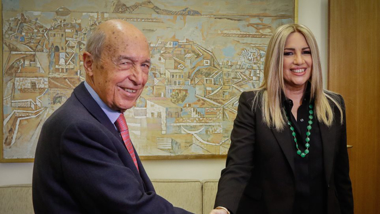 Συνάντηση Σημίτη – Γεννηματά με φόντο το συνέδριο του ΠΑΣΟΚ