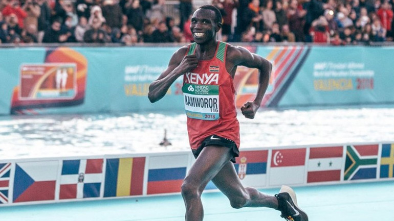 Η IAAF επικύρωσε το ρεκόρ του Καμγουόρορ στον Ημιμαραθώνιο
