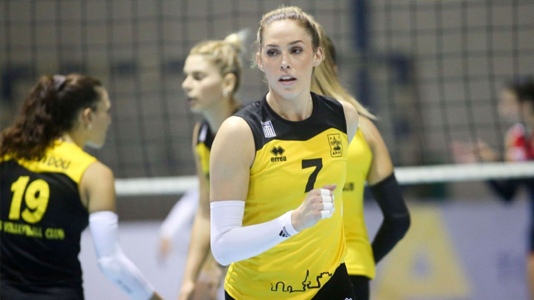Volleyleague γυναικών: Η Τέιλορ Άγκοστ MVP της 5ης αγωνιστικής