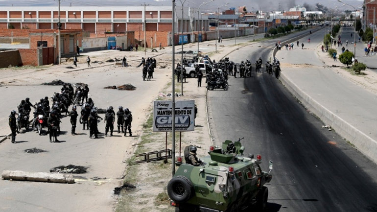 Βολιβία: Νεκροί τρεις διαδηλωτές σε συγκρούσεις με δυνάμεις του στρατού