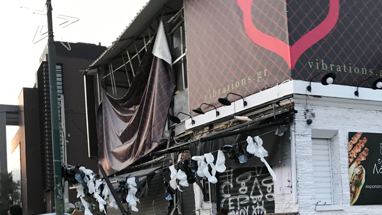 Έκρηξη σε sex shop στο Γκάζι