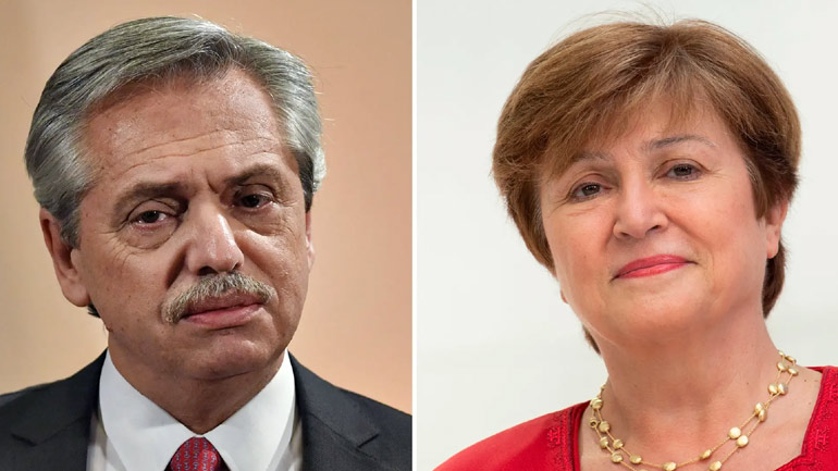 Τηλεφωνική επικοινωνία της γενικής διευθύντριας του ΔΝΤ με τον πρόεδρο της Αργεντινής