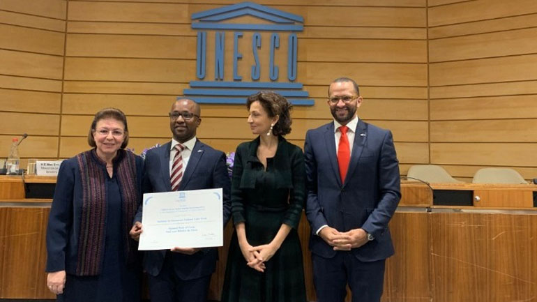 Το βραβείο «Μελίνα Μερκούρη» στην οργάνωση Instituto do Patrimonio Cultural του Πράσινου Ακρωτηρίου