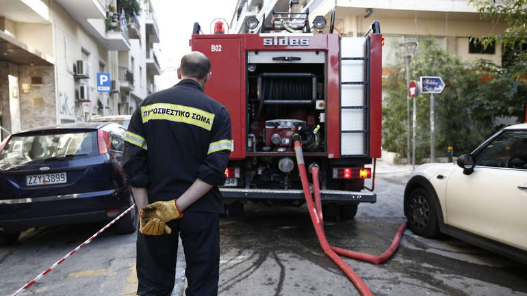 Στις φλόγες δύο διαμερίσματα στο Ηράκλειο