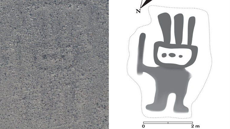 Σύστημα τεχνητής νοημοσύνης ανακάλυψε ένα γεωγλυφικό 2.000 ετών στη Νάζκα του Περού