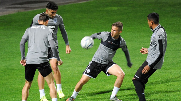 ΠΑΟΚ: Προπονήθηκαν οι διεθνείς Πασχαλάκης, Γιαννούλης και Λημνιός