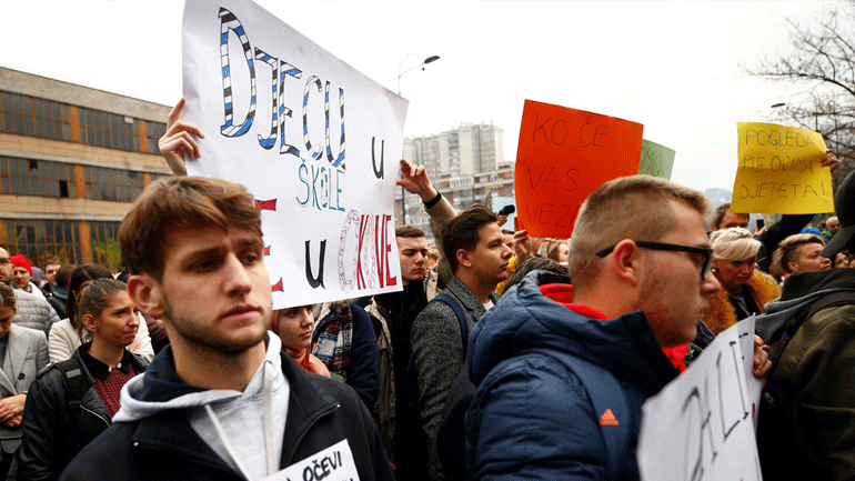 Βοσνία – Ερζεγοβίνη: Διαδηλώσεις για την κακοποίηση παιδιών σε ίδρυμα
