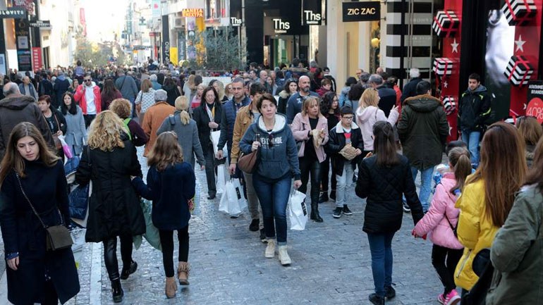 Εμπορικός Σύλλογος Αθηνών: 12 Δεκεμβρίου ξεκινάει το εορταστικό ωράριο των καταστημάτων