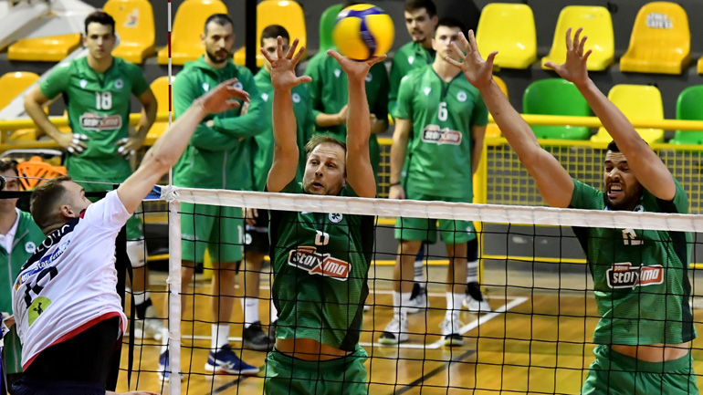 Λιγκ Καπ βόλεϊ: Βήμα πρόκρισης για τον Παναθηναϊκό, 3-1 τον Φοίνικα