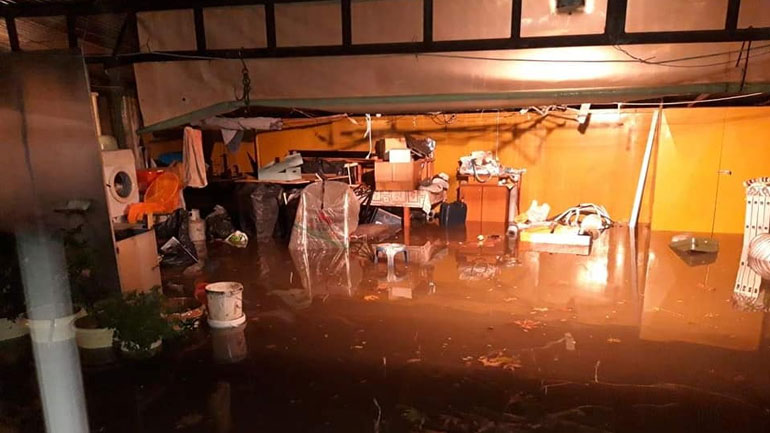 Πύργος: Τουλάχιστον 30 σπίτια και 20 καταστήματα υπέστησαν ζημιές από την κακοκαιρία