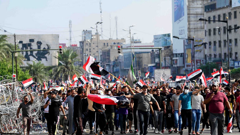 Δύο νεκροί διαδηλωτές και 22 τραυματίες στο Ιράκ