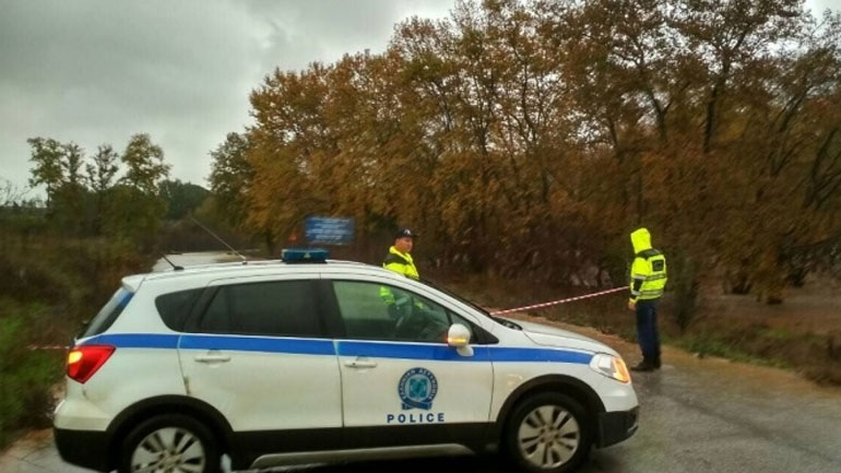 Διακοπή κυκλοφορίας σε δύο επαρχιακούς δρόμους της Χαλκιδικής λόγω κακοκαιρίας