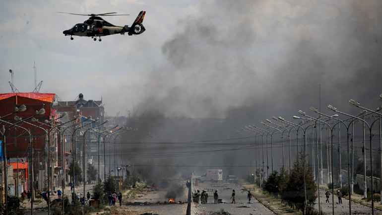 Βολιβία: Αρχίζει σήμερα ο διάλογος για τον τερματισμό της κρίσης