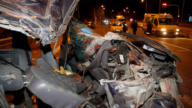 Δύο θανατηφόρα τροχαία σημειώθηκαν στη Θεσσαλονίκη