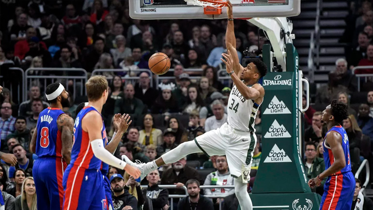 Προελαύνουν οι Μπακς, 104-90 Πίστονς