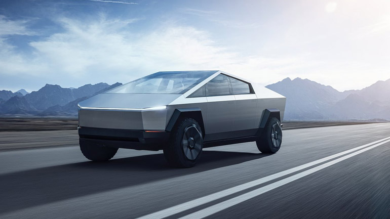 To «διαστημικό» pick-up της Tesla