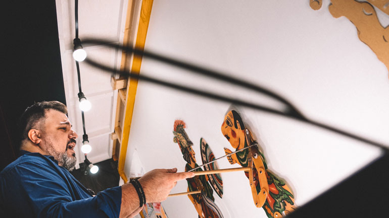 Ενθουσίασε μικρούς και μεγάλους ο Καραγκιόζης στο ΚΘΒΕ